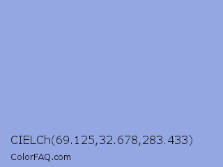 CIELCh 69.125,32.678,283.433 Color Image