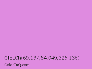 CIELCh 69.137,54.049,326.136 Color Image