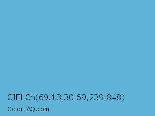 CIELCh 69.13,30.69,239.848 Color Image
