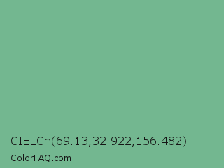 CIELCh 69.13,32.922,156.482 Color Image