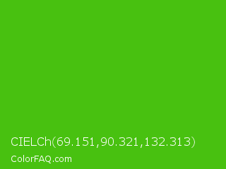 CIELCh 69.151,90.321,132.313 Color Image