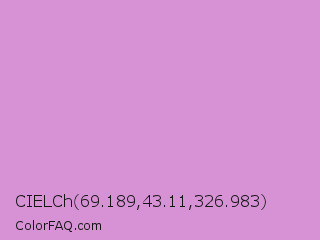 CIELCh 69.189,43.11,326.983 Color Image
