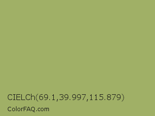 CIELCh 69.1,39.997,115.879 Color Image
