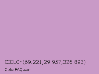 CIELCh 69.221,29.957,326.893 Color Image