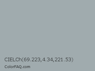 CIELCh 69.223,4.34,221.53 Color Image