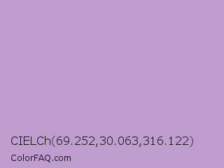CIELCh 69.252,30.063,316.122 Color Image