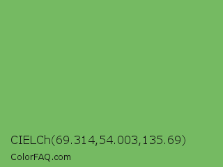 CIELCh 69.314,54.003,135.69 Color Image