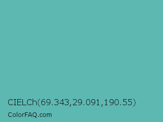 CIELCh 69.343,29.091,190.55 Color Image