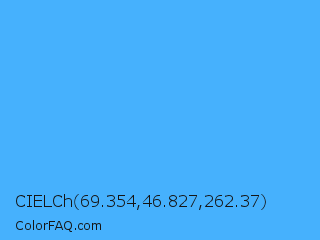 CIELCh 69.354,46.827,262.37 Color Image