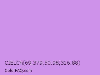 CIELCh 69.379,50.98,316.88 Color Image