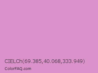 CIELCh 69.385,40.068,333.949 Color Image