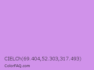 CIELCh 69.404,52.303,317.493 Color Image