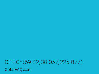 CIELCh 69.42,38.057,225.877 Color Image