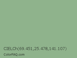 CIELCh 69.451,25.478,141.107 Color Image