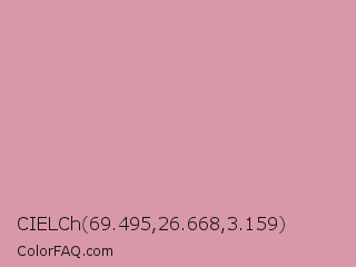 CIELCh 69.495,26.668,3.159 Color Image