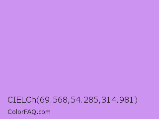 CIELCh 69.568,54.285,314.981 Color Image