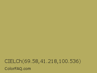 CIELCh 69.58,41.218,100.536 Color Image