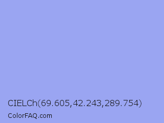 CIELCh 69.605,42.243,289.754 Color Image