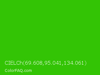 CIELCh 69.608,95.041,134.061 Color Image