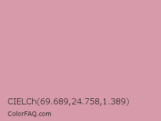 CIELCh 69.689,24.758,1.389 Color Image
