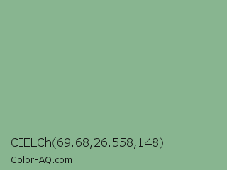 CIELCh 69.68,26.558,148 Color Image