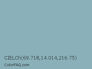 CIELCh 69.718,14.014,216.75 Color Image