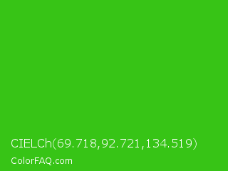 CIELCh 69.718,92.721,134.519 Color Image