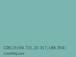 CIELCh 69.721,20.317,188.394 Color Image