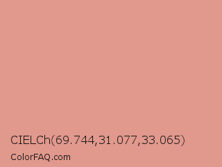 CIELCh 69.744,31.077,33.065 Color Image