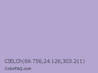 CIELCh 69.756,24.126,303.211 Color Image