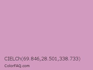 CIELCh 69.846,28.501,338.733 Color Image