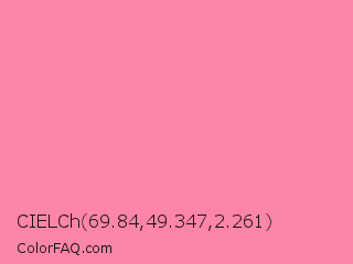 CIELCh 69.84,49.347,2.261 Color Image