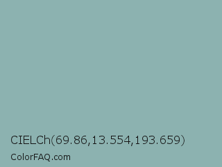 CIELCh 69.86,13.554,193.659 Color Image