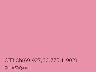 CIELCh 69.927,36.775,1.902 Color Image