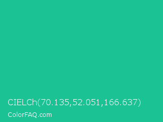 CIELCh 70.135,52.051,166.637 Color Image