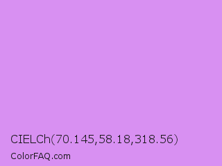 CIELCh 70.145,58.18,318.56 Color Image