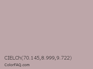 CIELCh 70.145,8.999,9.722 Color Image
