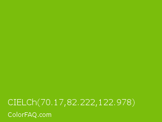 CIELCh 70.17,82.222,122.978 Color Image