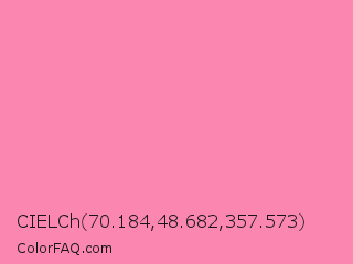 CIELCh 70.184,48.682,357.573 Color Image