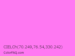 CIELCh 70.249,76.54,330.242 Color Image