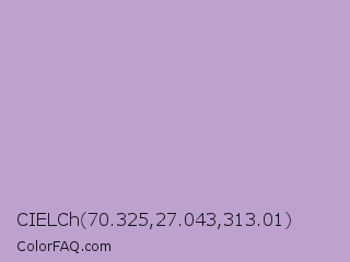 CIELCh 70.325,27.043,313.01 Color Image