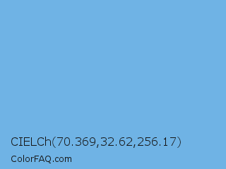 CIELCh 70.369,32.62,256.17 Color Image
