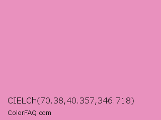 CIELCh 70.38,40.357,346.718 Color Image
