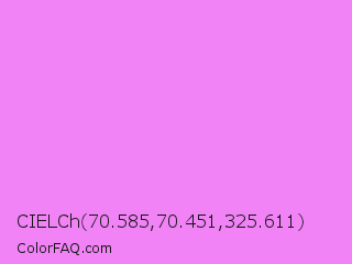 CIELCh 70.585,70.451,325.611 Color Image