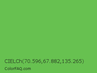 CIELCh 70.596,67.882,135.265 Color Image