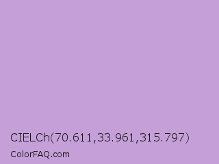 CIELCh 70.611,33.961,315.797 Color Image