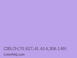 CIELCh 70.627,41.614,306.149 Color Image