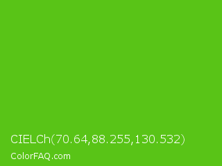 CIELCh 70.64,88.255,130.532 Color Image