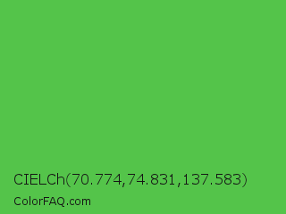 CIELCh 70.774,74.831,137.583 Color Image