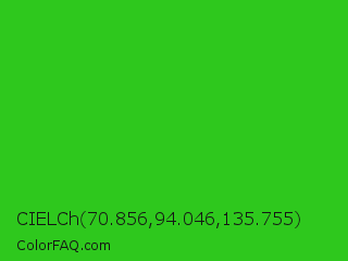 CIELCh 70.856,94.046,135.755 Color Image